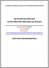 ‘Các khuyến cáo chính sách của Hệ thống Phát triển Năng lực Số (DCDS)’ - bản dịch sang tiếng Việt