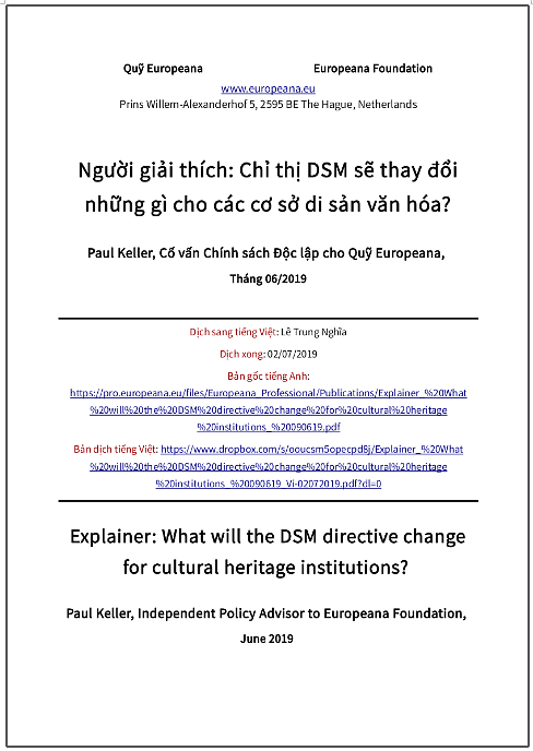 ‘Người giải thích: Chỉ thị DSM sẽ thay đổi những gì cho các cơ sở di sản văn hóa?’ - bản dịch sang tiếng Việt