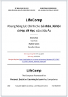 ‘LifeComp: Khung năng lực chính cho các Cá nhân, Xã hội và Học để Học của châu Âu’ - bản dịch sang tiếng Việt