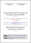 ‘Khung Năng lực Phát triển Chuyên môn Tài nguyên Giáo dục Mở (OER) phiên bản v2.0’ - bản dịch sang tiếng Việt