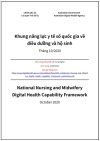 ‘Khung năng lực y tế số quốc gia về điều dưỡng và hộ sinh. Tháng 10/2020’ của Chính phủ Úc - bản dịch sang tiếng Việt