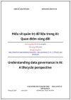‘Hiểu về quản trị dữ liệu trong AI: Quan điểm vòng đời’ - bản dịch sang tiếng Việt