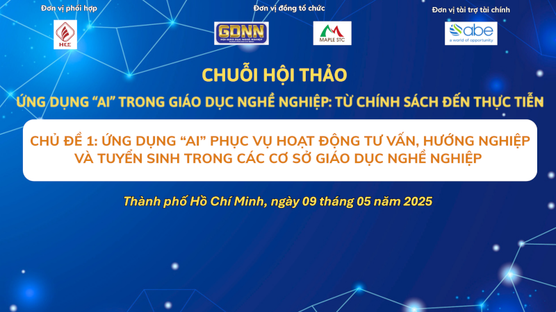 AI trong TVET - Một vài gợi ý triển khai trong thực tế